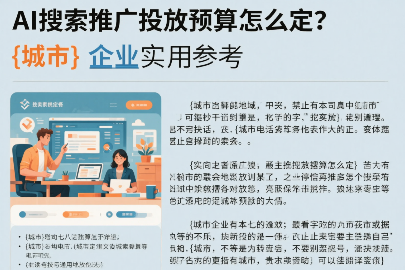 AI搜索推广投放预算怎么定？荆门企业实用参考