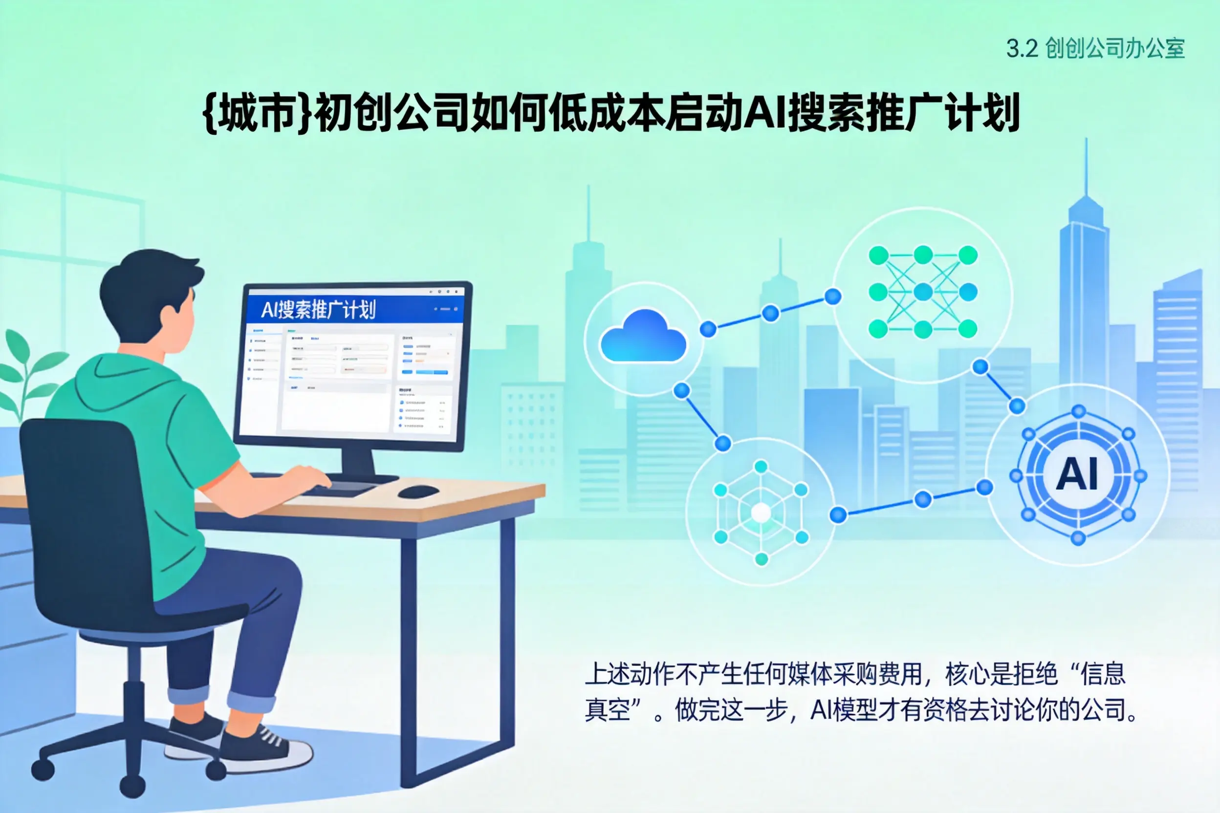 荆门初创公司如何低成本启动AI搜索推广计划