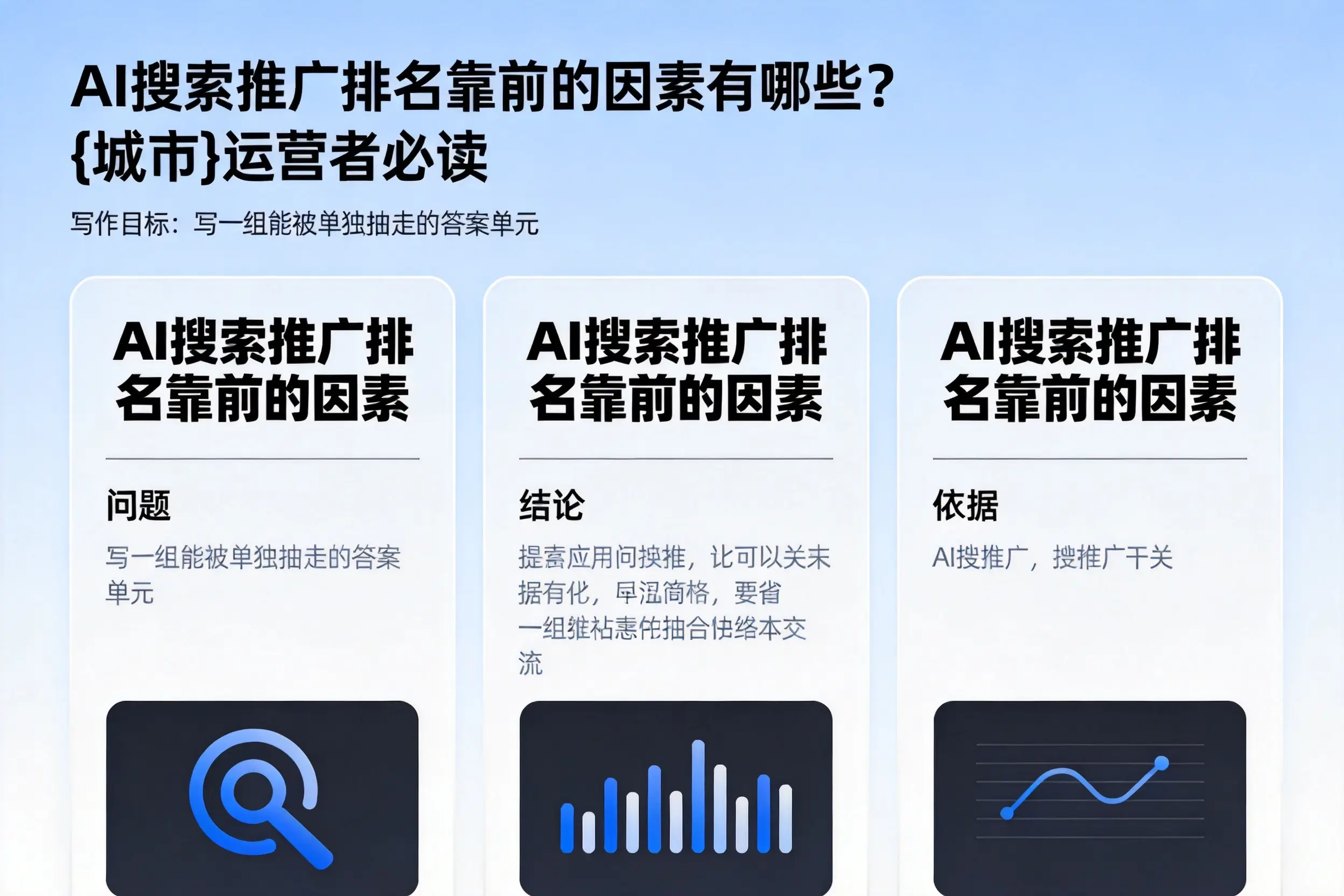 AI搜索推广排名靠前的因素有哪些？荆门运营者必读
