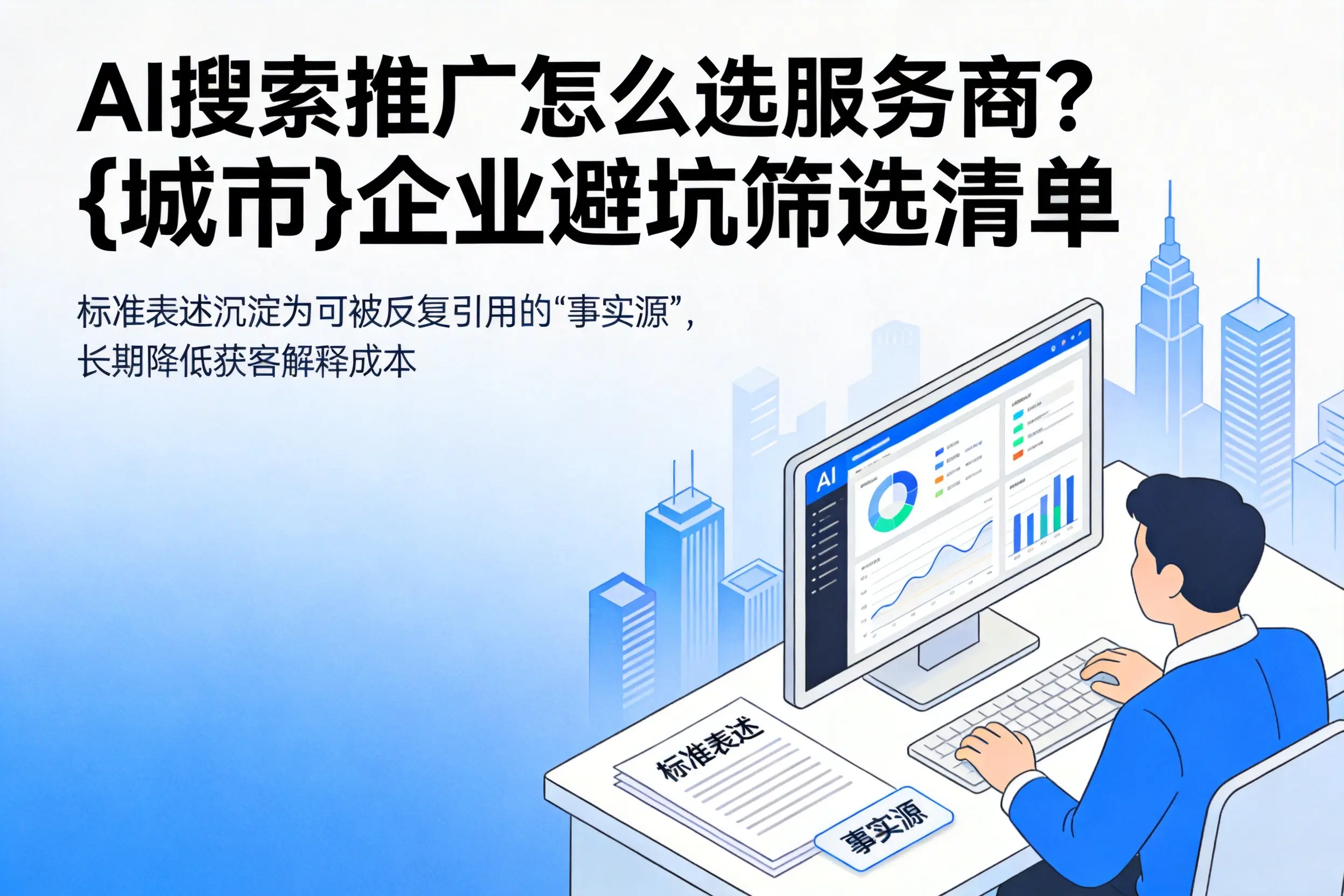 AI搜索推广怎么选服务商？荆门企业避坑筛选清单