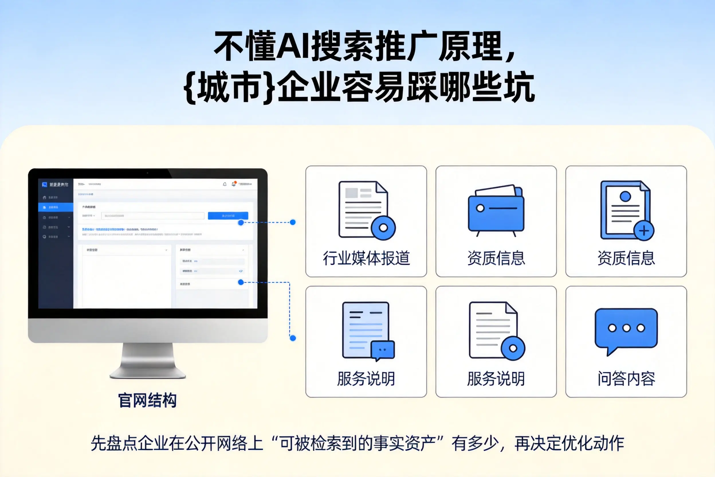 不懂AI搜索推广原理，荆门企业容易踩哪些坑